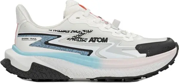ATOM ATOM SHARK TRAIL Дамски обувки за бягане, бяло, размер