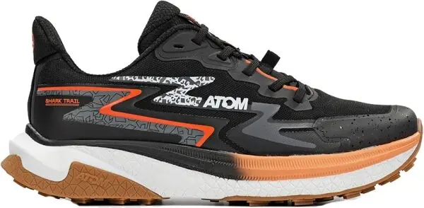 ATOM ATOM SHARK TRAIL Мъжки обувки за бягане, черно, размер