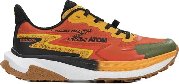 ATOM ATOM SHARK TRAIL Мъжки обувки за бягане, оранжево, размер