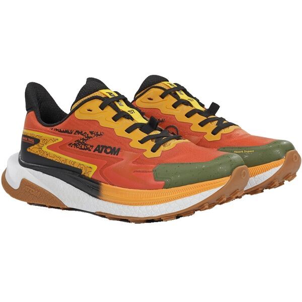 ATOM ATOM SHARK TRAIL Мъжки обувки за бягане, оранжево, размер