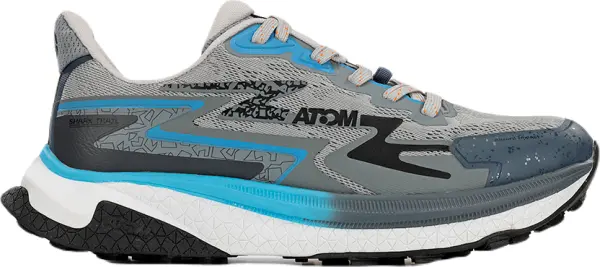 ATOM ATOM SHARK TRAIL Мъжки обувки за бягане, сиво, размер
