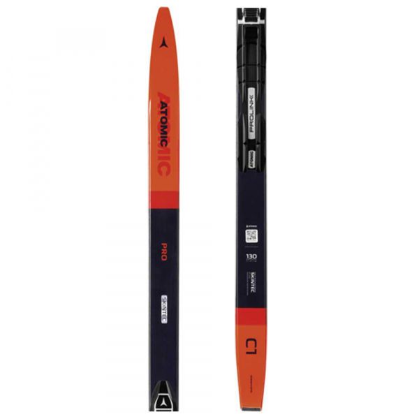 Atomic Atomic PRO C1 SKINTEC JR + PLK ACS JR Юношески ски за бягане, черно, размер