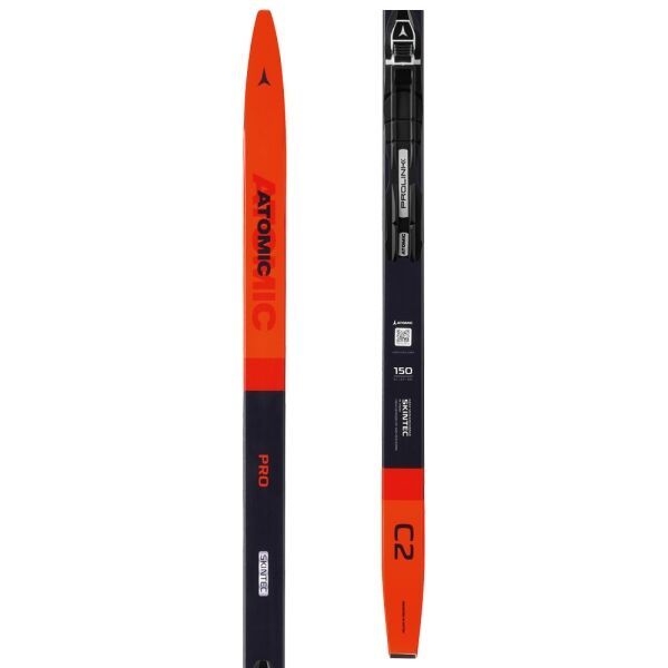 Atomic Atomic PRO C2 SKINTEC JR + PROLINK ACCESS JR Ски за ски бягане в класически стил, червено, размер