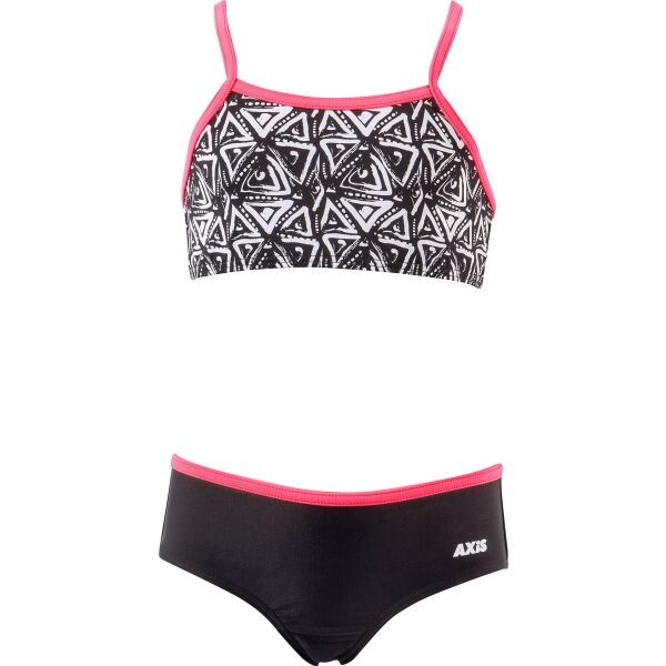 Axis Axis DVOUDÍLNÉ PLAVKY Бански костюм от две части за момичета, черно, размер