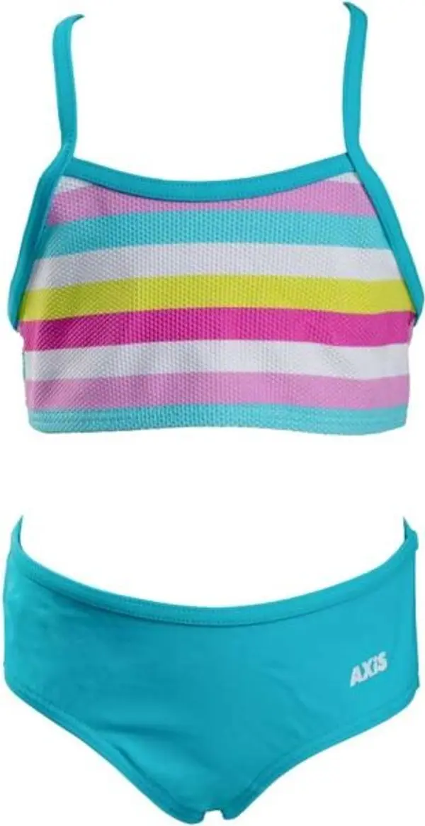 Axis Axis G TWO-PIECE SWIMSUIT Бански костюм от две части за момичета, тюркоазено, размер