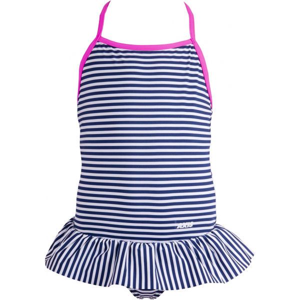 Axis Axis МОМИЧЕШКИ БАНСКИ С ВОЛАНИ Цял бански за момичета, тъмносин, размер