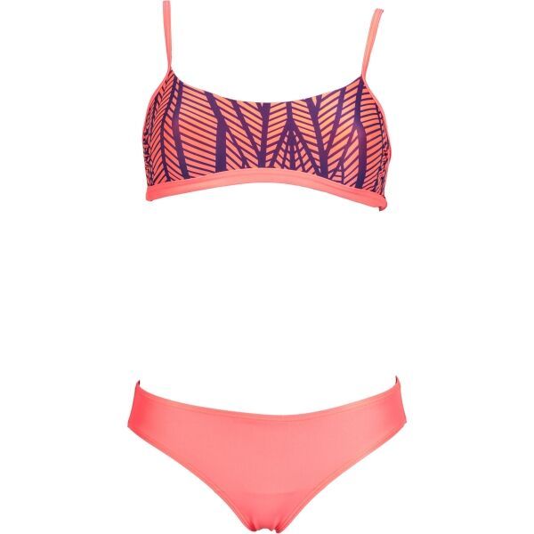 Axis Axis SWIMSUIT Дамски бански костюм от две части, цвят сьомга, размер