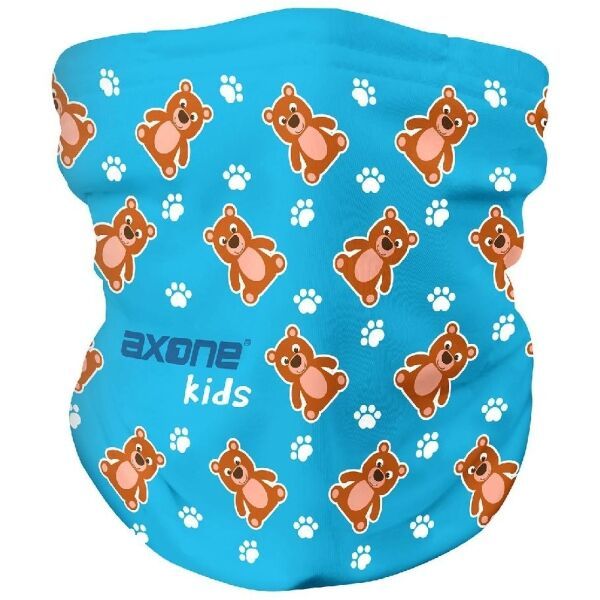 AXONE AXONE BEAR Момчешки зимен шал, синьо, размер UNI