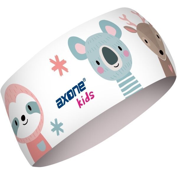 AXONE AXONE DEER Детска зимна лента за глава, бяло, размер