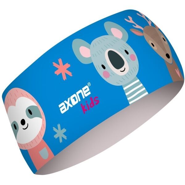 AXONE AXONE DEER Детска зимна лента за глава, синьо, размер