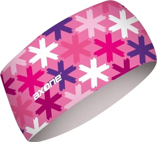 AXONE AXONE FLAKE Детска зимна лента за глава, розово, размер