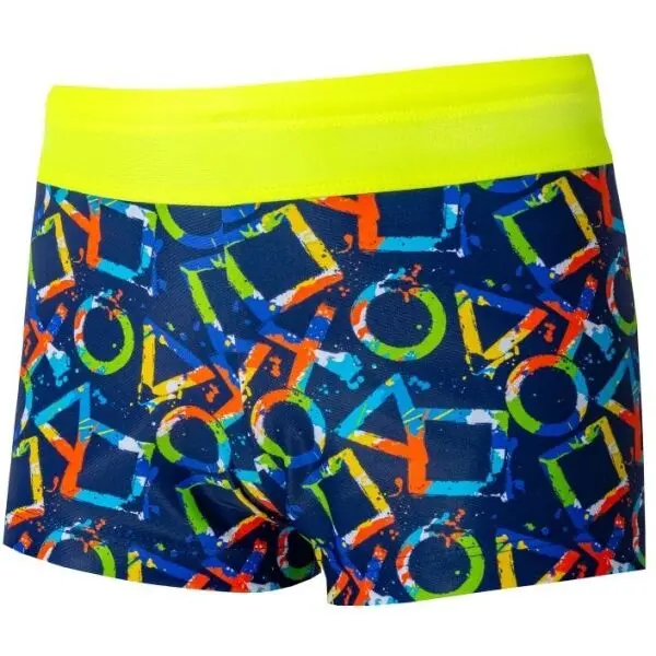 AXONE AXONE GEOMETRY Момчешки боксерки за плуване, тъмносин, размер