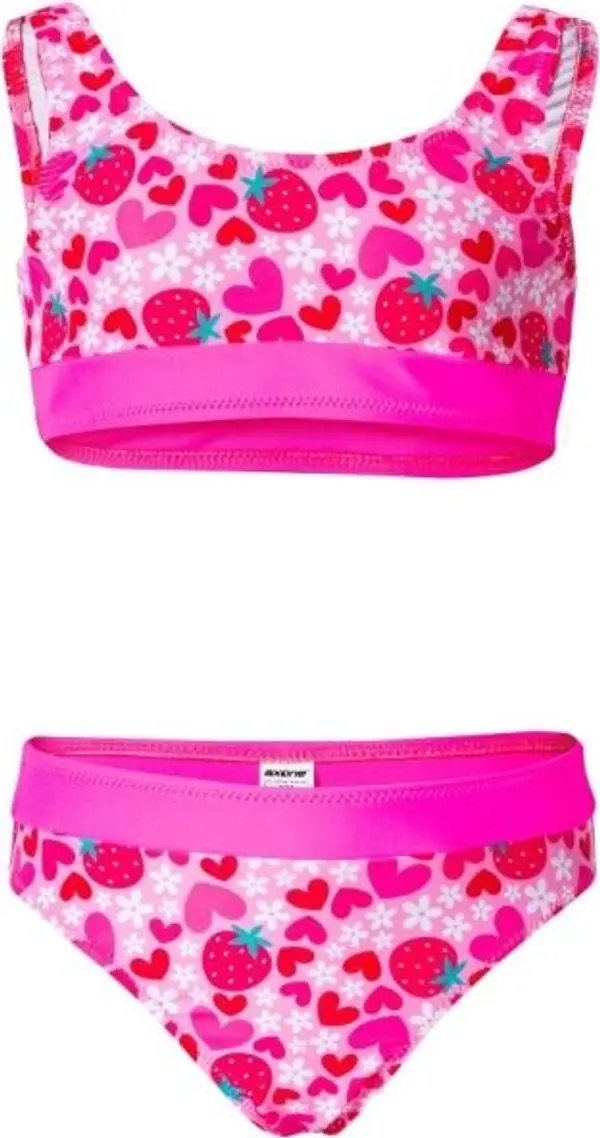 AXONE AXONE STRAWBERRIES Момичешки двукомпонентни бански, розово, размер