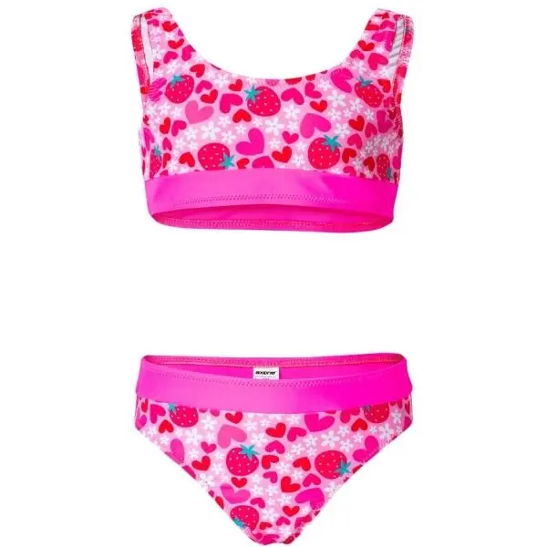 AXONE AXONE STRAWBERRIES Момичешки двукомпонентни бански, розово, размер