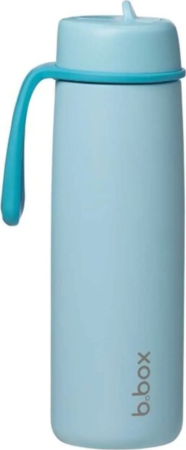 b.box b.box LAGOON 690 ML Термо бутилка със сламка, синьо, размер 690 ML