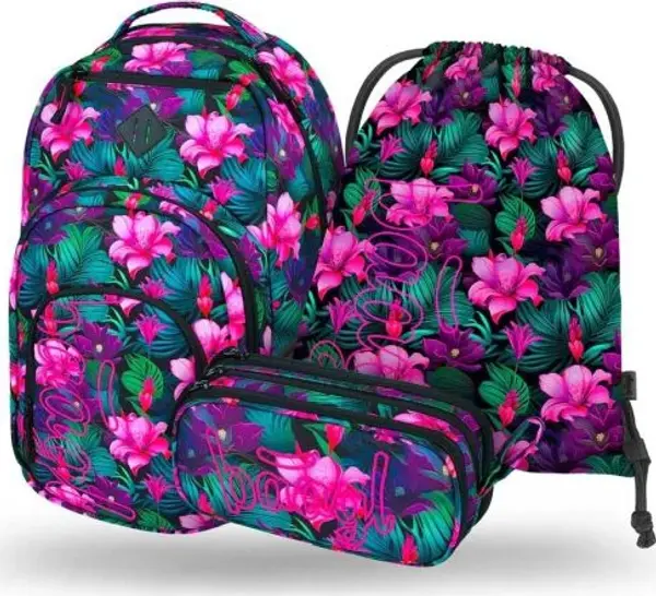 BAAGL BAAGL 3 SET COOLMATE RUBY Ученически комплект, розово, размер