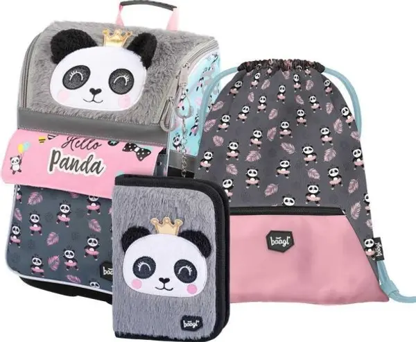 BAAGL BAAGL 3 SET ZIPPY PANDA Ученически комплект, микс, размер