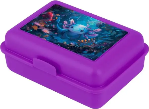 BAAGL BAAGL AXOLOTL Кутия за закуски, лилаво, размер