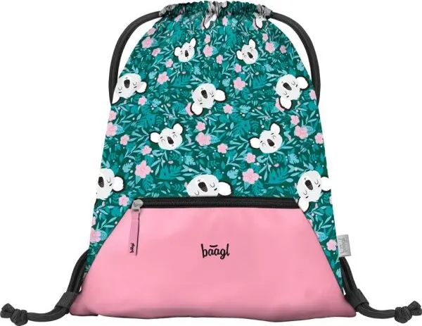 BAAGL BAAGL BABY KOALA Мешка за обувки, розово, размер