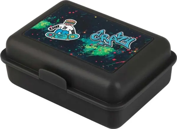 BAAGL BAAGL CHILL Кутия за закуски, черно, размер