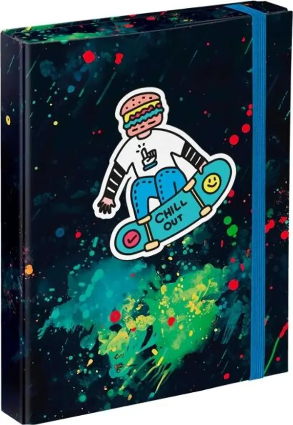 BAAGL BAAGL CHILL Папка за ученически тетрадки A5, микс, размер