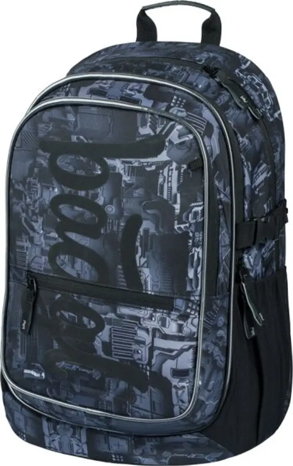 BAAGL BAAGL CORE TECHNIC Ученическа раница, тъмносиво, размер