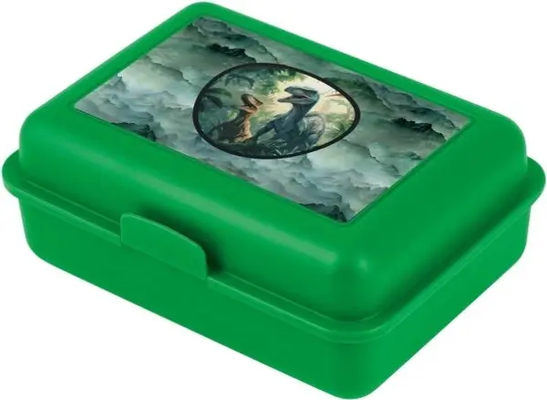 BAAGL BAAGL DINO Кутия за закуски, зелено, размер