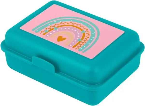 BAAGL BAAGL DUHA Кутия за закуски, тюркоазено, размер