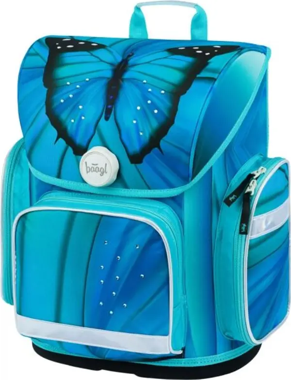 BAAGL BAAGL ERGO BUTTERFLY Ученическа раница, тюркоазено, размер