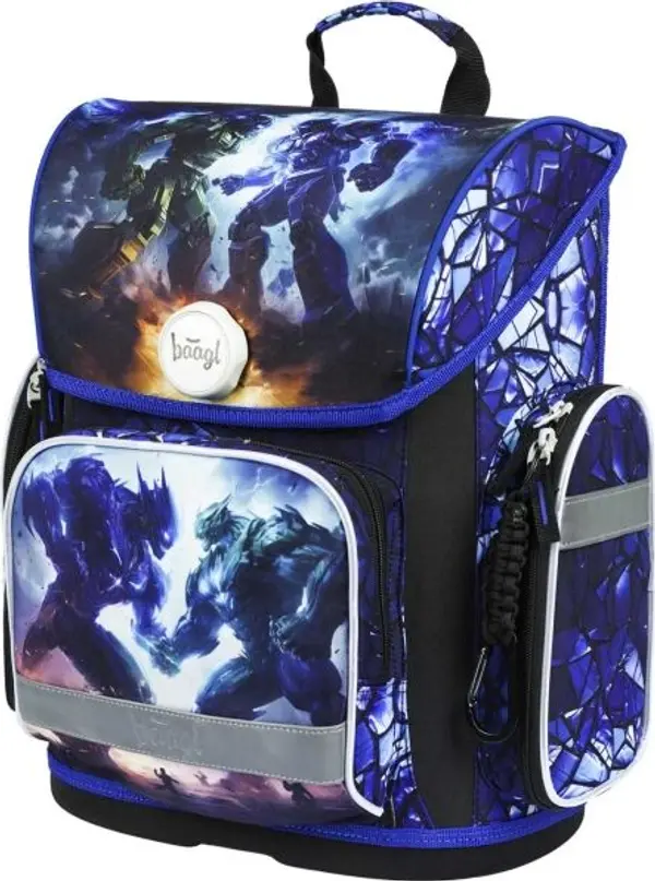 BAAGL BAAGL ERGO ROBOTI Ученическа раница, микс, размер