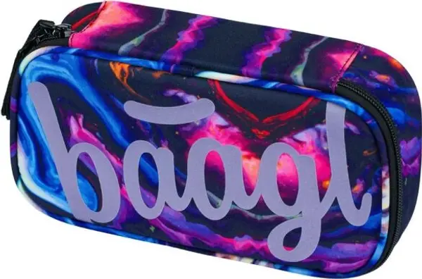 BAAGL BAAGL ETUE MARBLE Училищен несесер, лилаво, размер