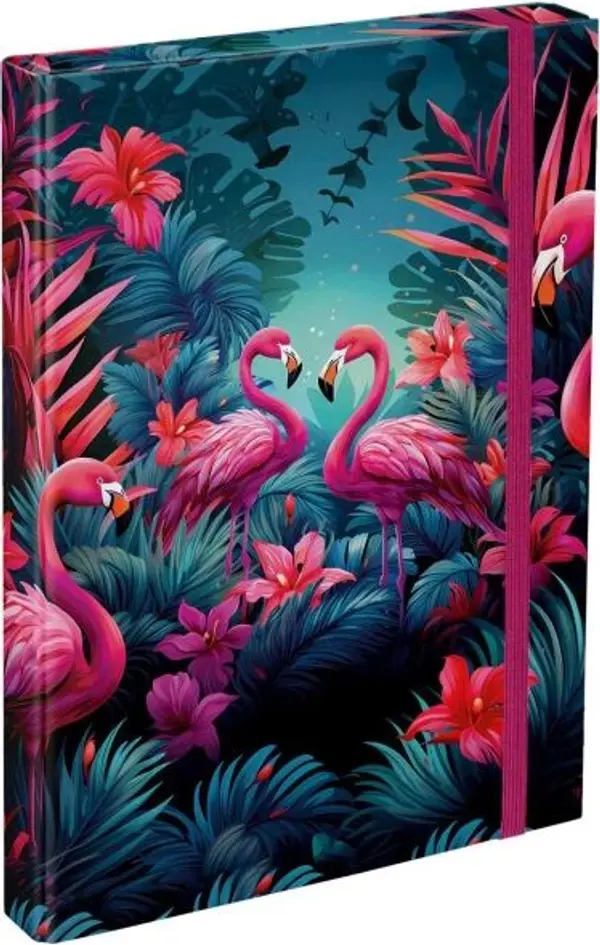 BAAGL BAAGL ФЛАМИНГО Папка за ученически тетрадки A4, микс, размер