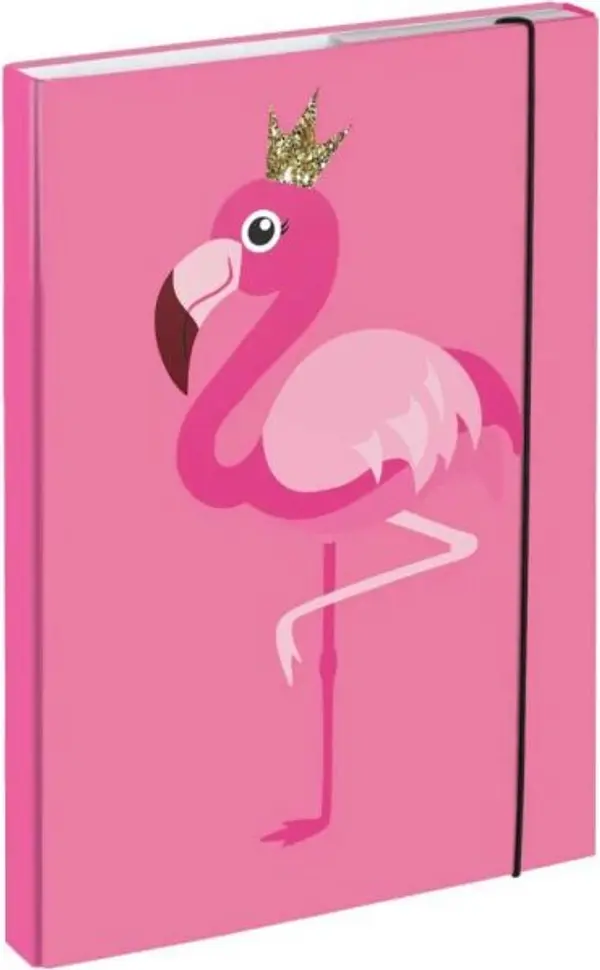 BAAGL BAAGL ФЛАМИНГО Папка за училищни тетрадки A4, розово, размер