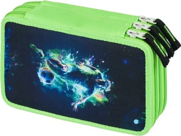 BAAGL BAAGL FOTBAL HRÁČ Ученически несесер, зелено, размер