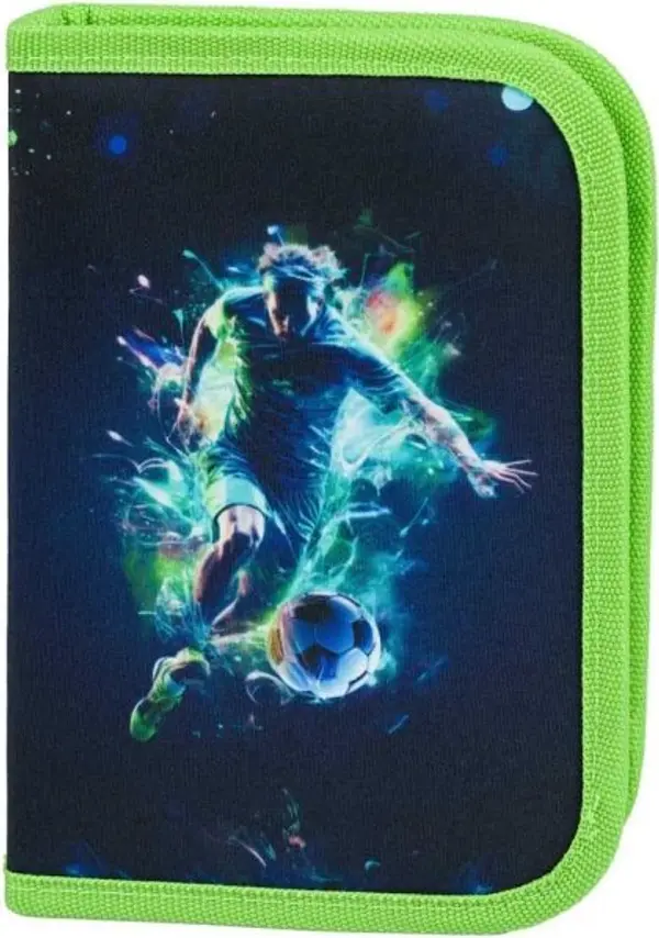 BAAGL BAAGL FOTBAL HRÁČ Ученически несесер, зелено, размер