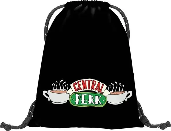 BAAGL BAAGL FRIENDS CENTRAL PERK Мешка за обувки, черно, размер