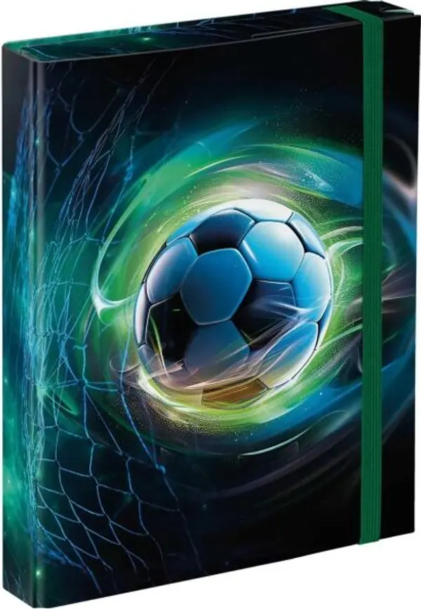 BAAGL BAAGL ФУТБОЛНА ТОПКА Папка за ученически тетрадки A5, черно, размер