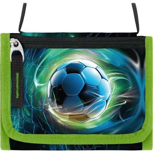 BAAGL BAAGL ФУТБОЛНА ТОПКА Портмоне с шнурче за закачване на врата, черно, размер