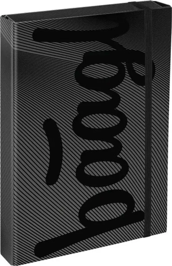 BAAGL BAAGL JUMBO DARKNESS Папка за ученически тетрадки A4, тъмносиво, размер