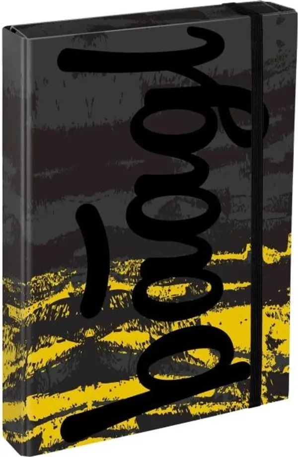 BAAGL BAAGL JUMBO DUNE Папка за ученически тетрадки A4, тъмносиво, размер