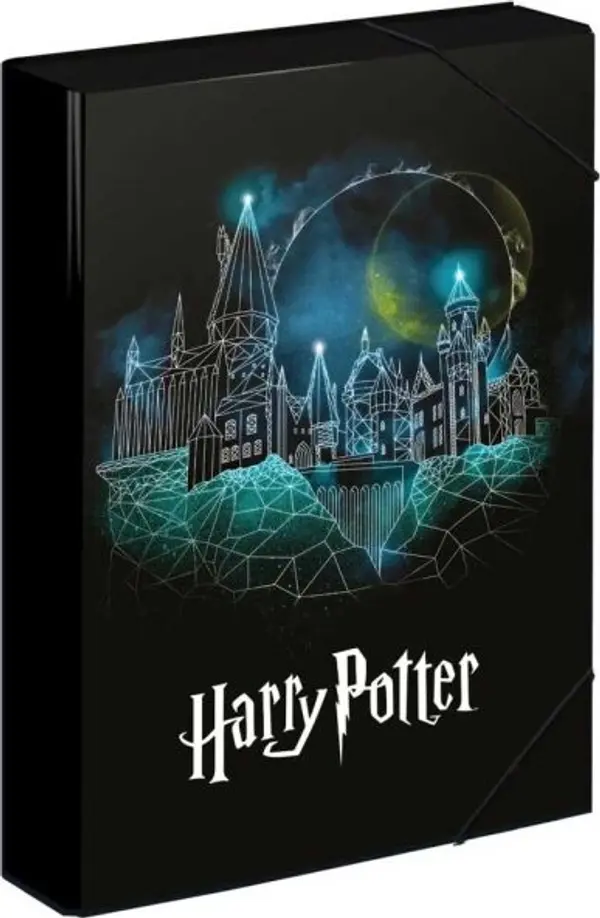 BAAGL BAAGL JUMBO HARRY POTTER Папка за училищни тетрадки A4, черно, размер