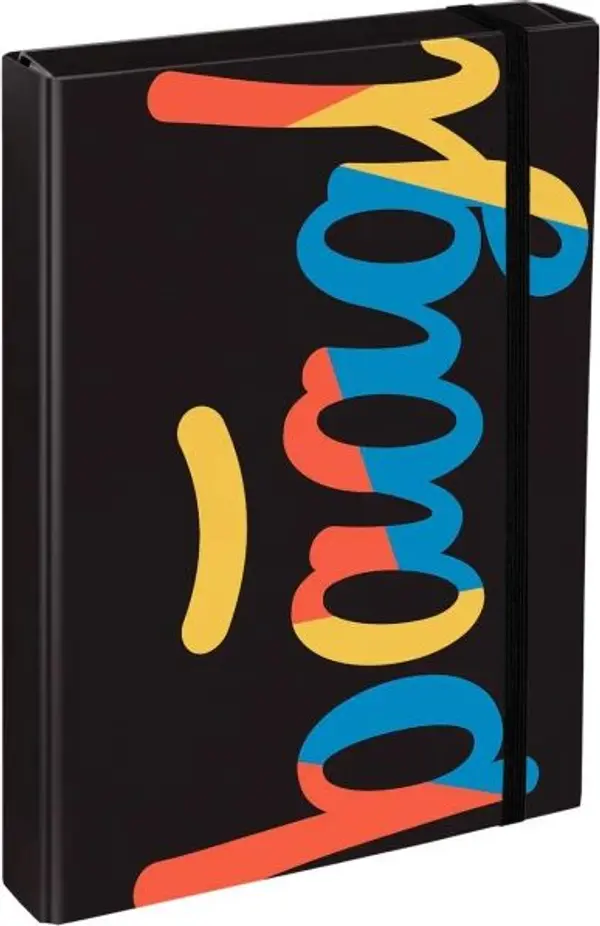 BAAGL BAAGL JUMBO INDIGO Папка за ученически тетрадки A4, черно, размер