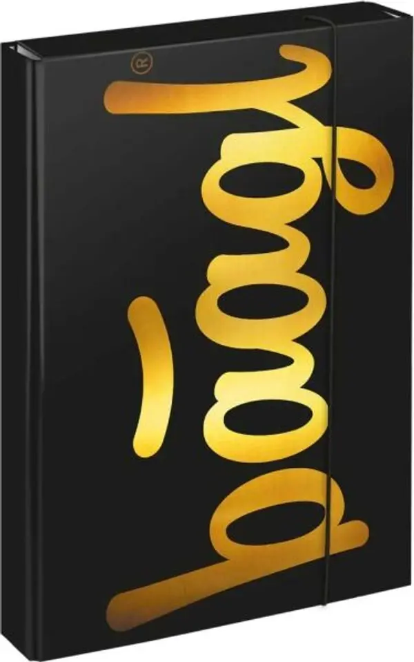 BAAGL BAAGL JUMBO Папка за училищни тетрадки A4, черно, размер