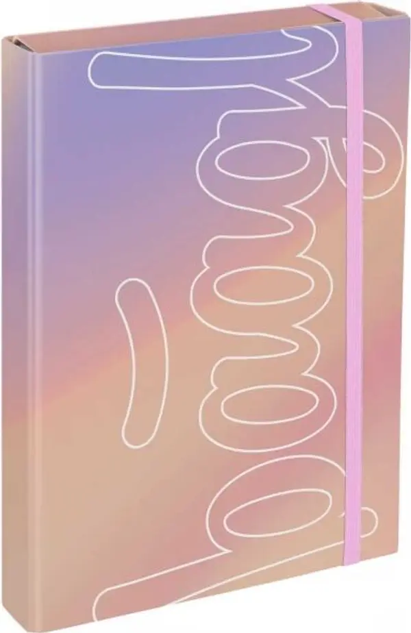 BAAGL BAAGL JUMBO PASTEL Папка за ученически тетрадки A4, жълто, размер