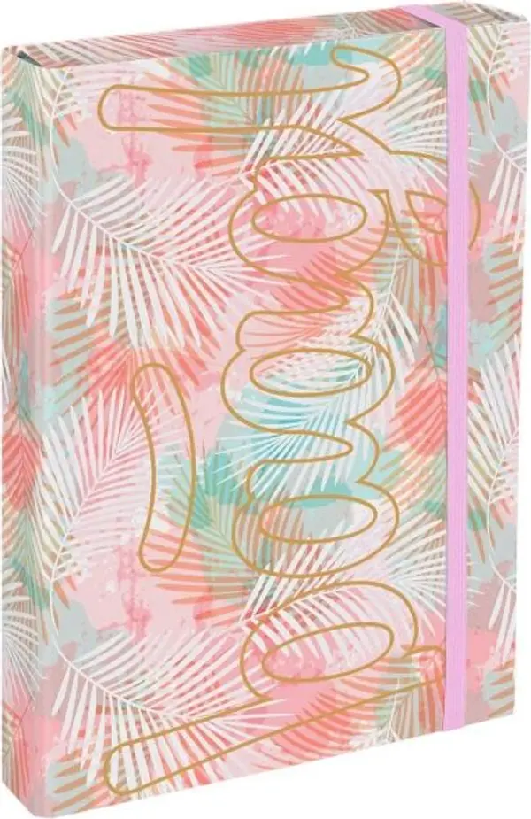 BAAGL BAAGL JUMBO SUNSET Папка за ученически тетрадки A4, розово, размер