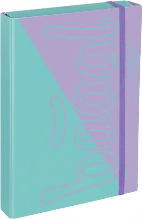 BAAGL BAAGL JUMBO SWEET Папка за ученически тетрадки A4, лилаво, размер