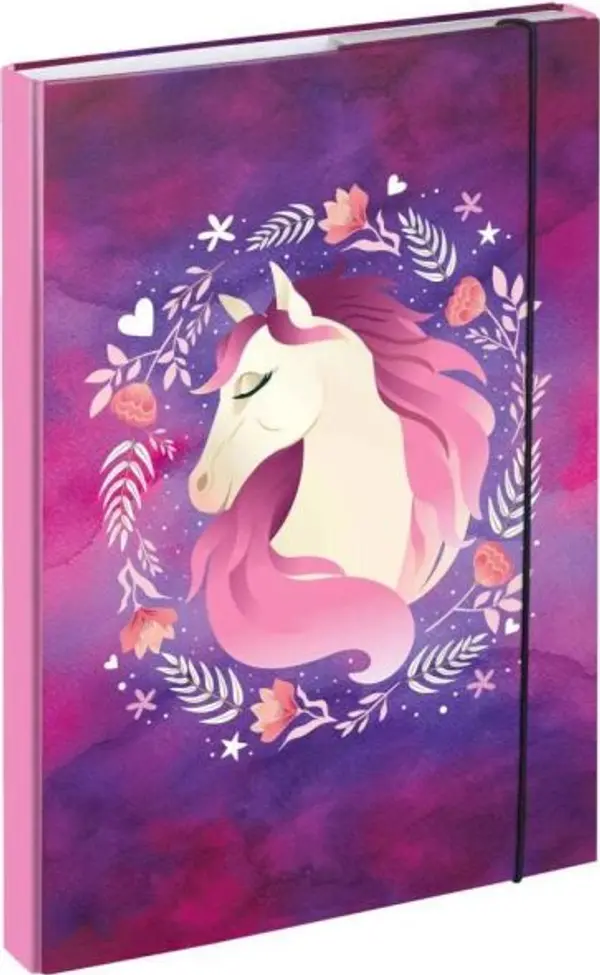 BAAGL BAAGL КОН Папка за училищни тетрадки A4, лилаво, размер