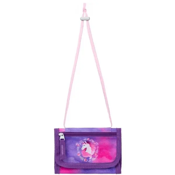 BAAGL BAAGL КОН Портмоне с шнурче за закачване на врата, лилаво, размер