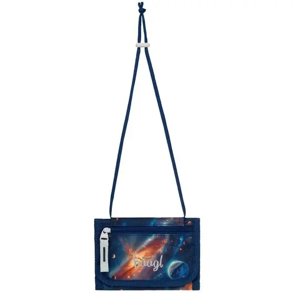 BAAGL BAAGL КОСМОС Портмоне с шнурче за закачване на врата, тъмносин, размер