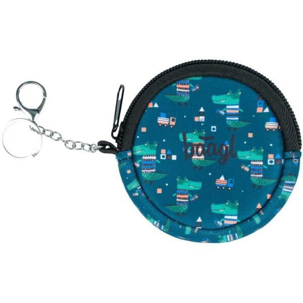 BAAGL BAAGL KROKODÝL Портмоне, тъмнозелено, размер